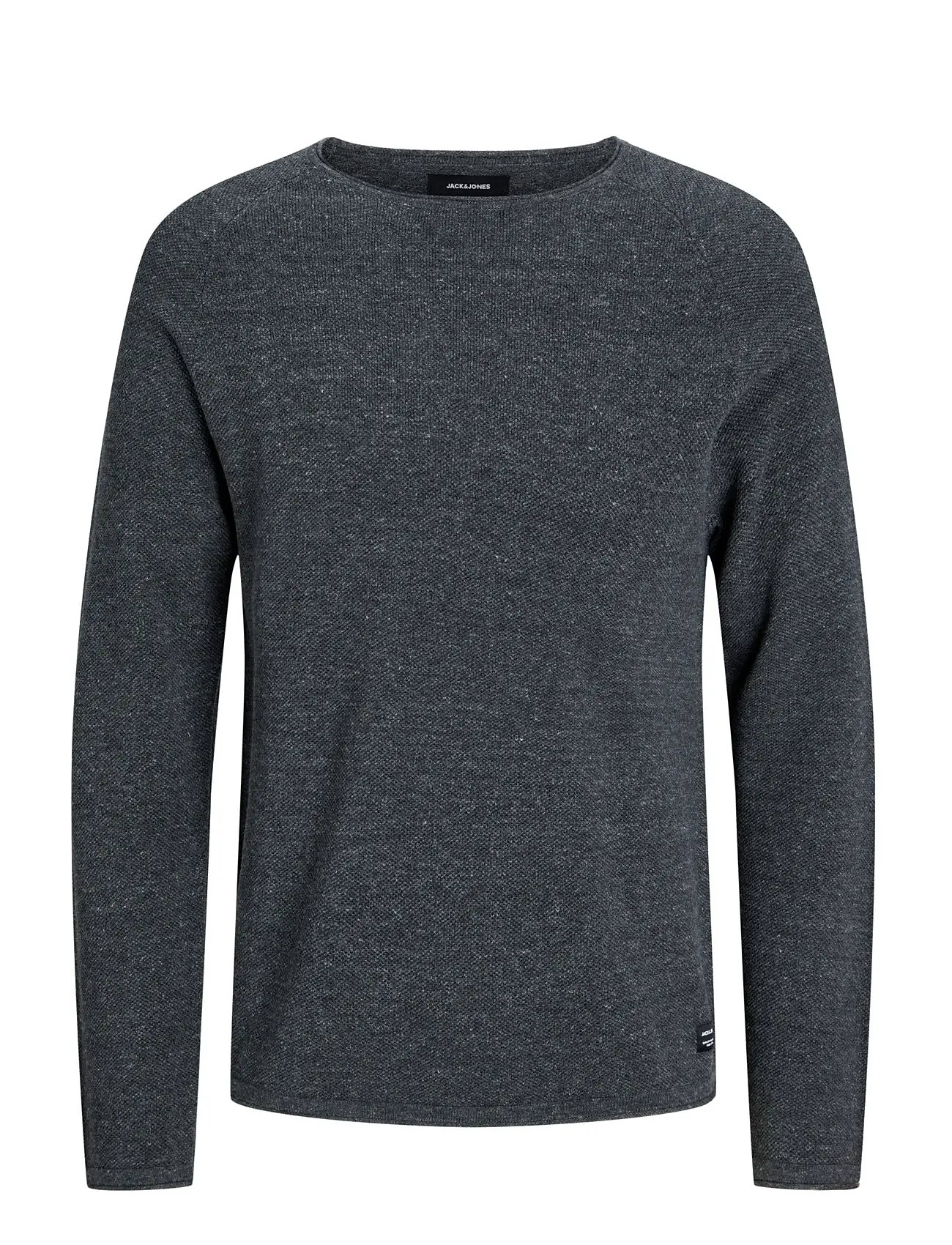 Jjehill Knit Crew Neck Noos Grey Jack & J S