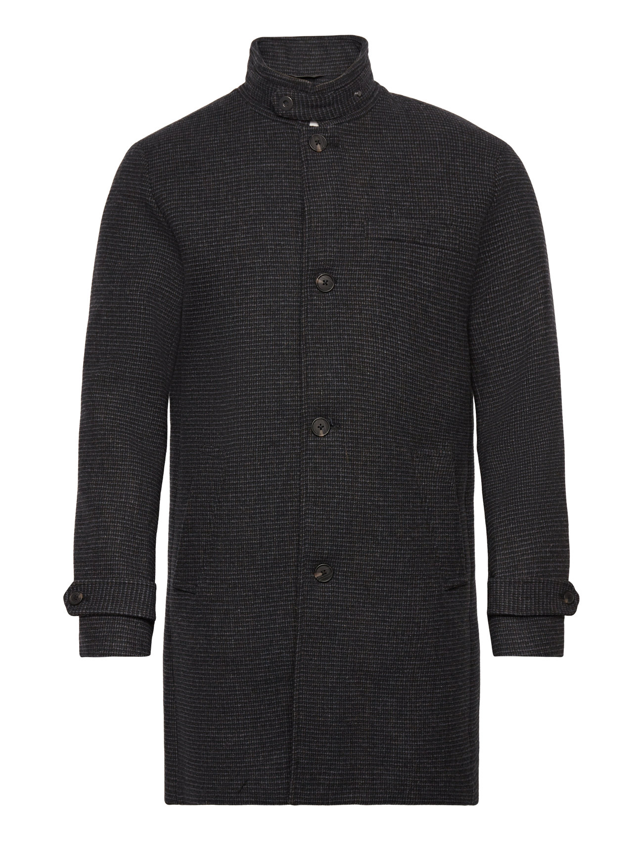 Jack & Jones Jprblamelton Wool Coat Sn (Dark Grey Melange/Grå) - 849 kr ...