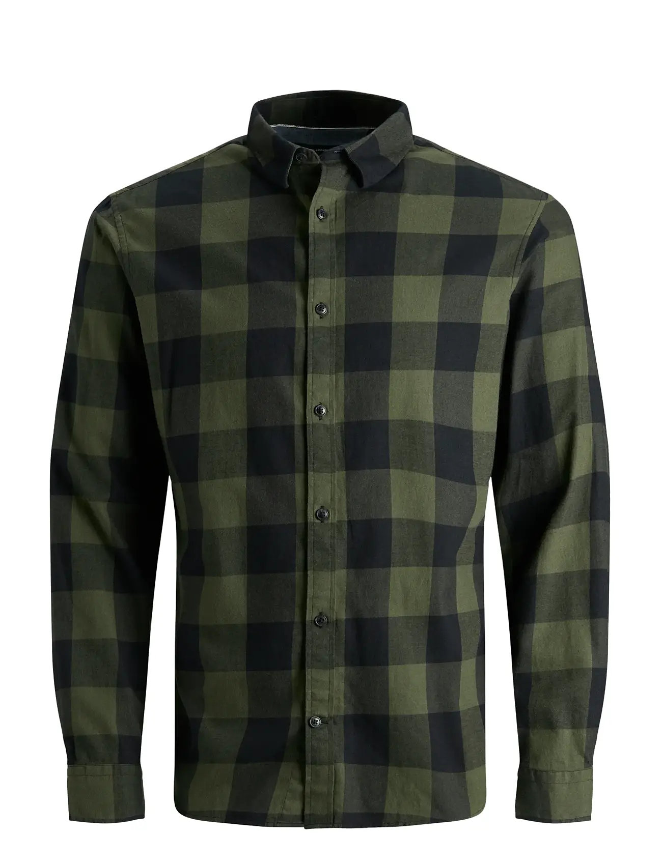 Jjegingham Twill Shirt L/S Noos Khaki Jack & J S