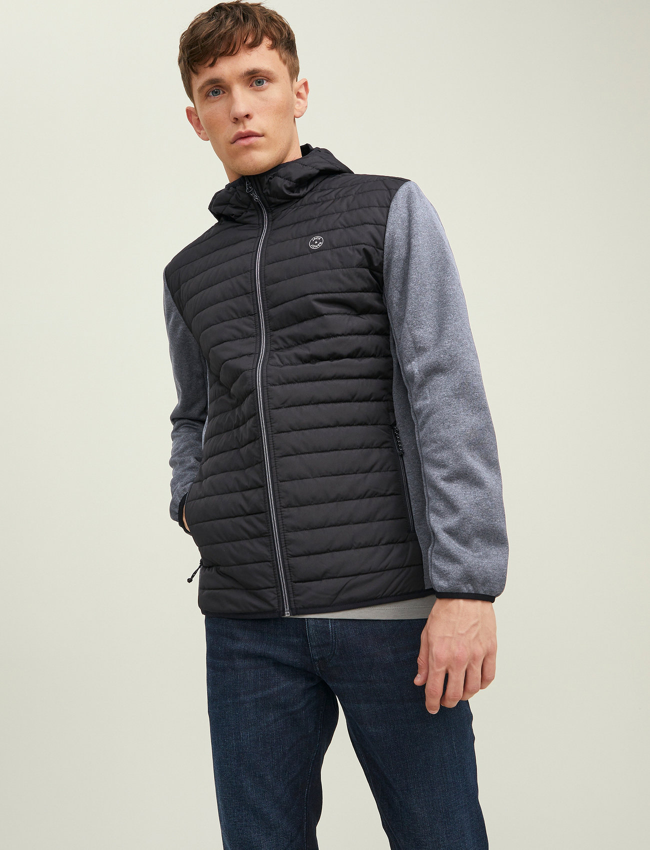 Jack & jones jcomulti quilted best sale