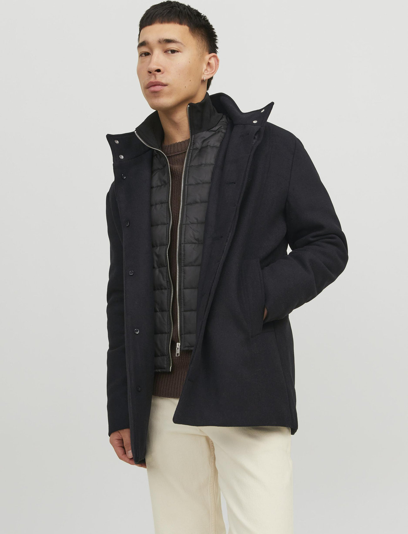 Quilted jacket | Black | Jack & Jones®-mncb.edu.vn