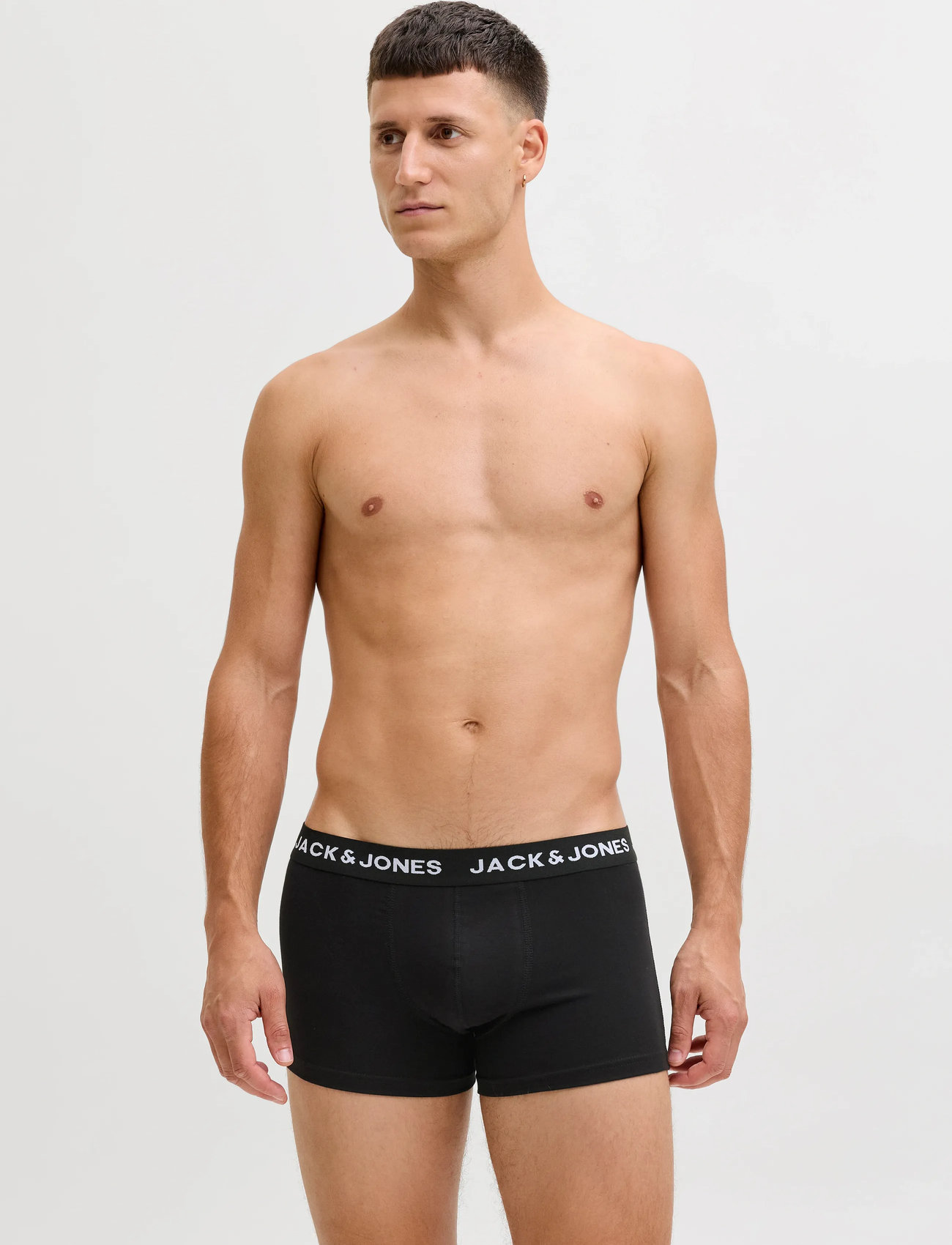 Jack & Jones Jacsolid Trunks 10 Packs Noos, XL, Black, Undertøj > Boksere, Herre