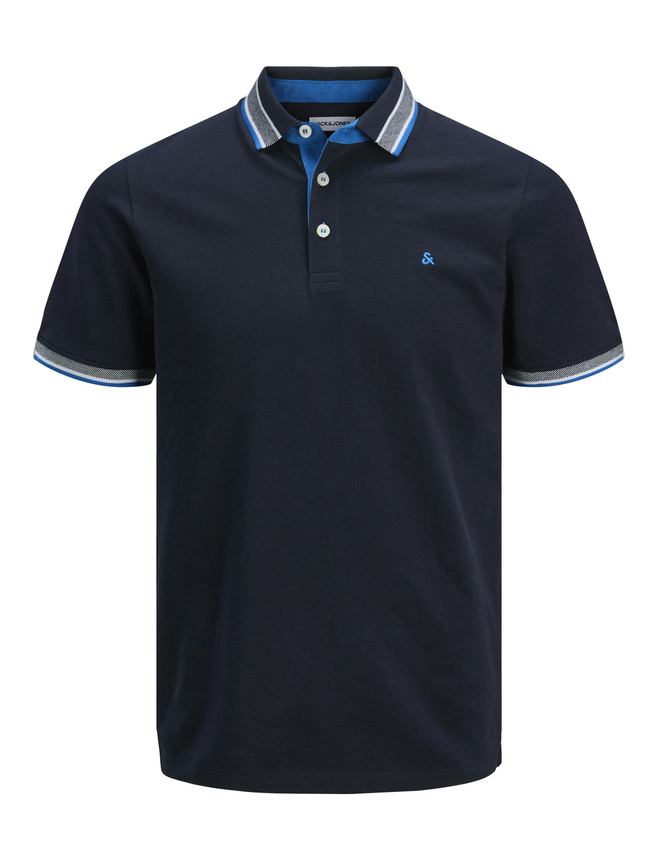 Jack & Jones Jjepaulos Polo Ss 2Pk Mp Noos, XXL, Navy, Polos - Short-sleeved, Herre
