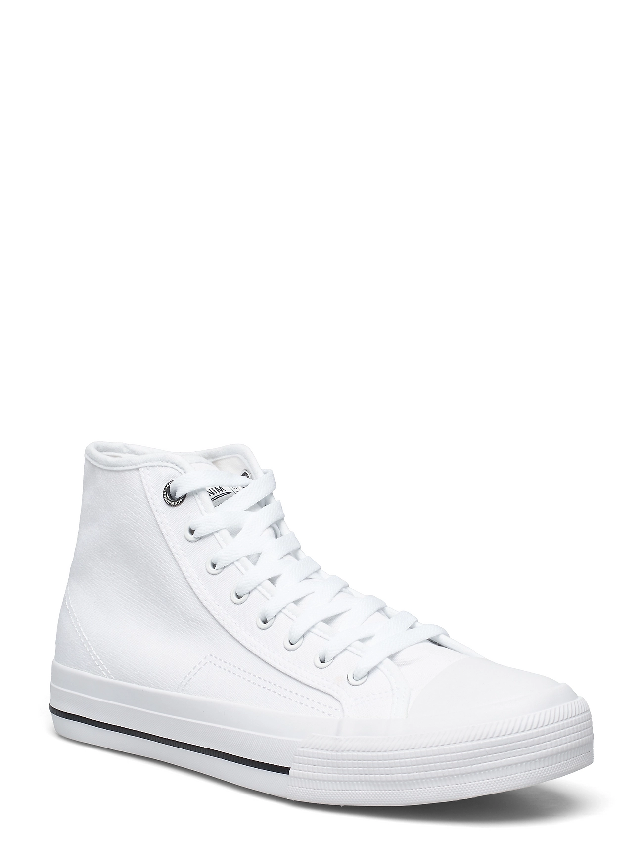 plain white hi tops