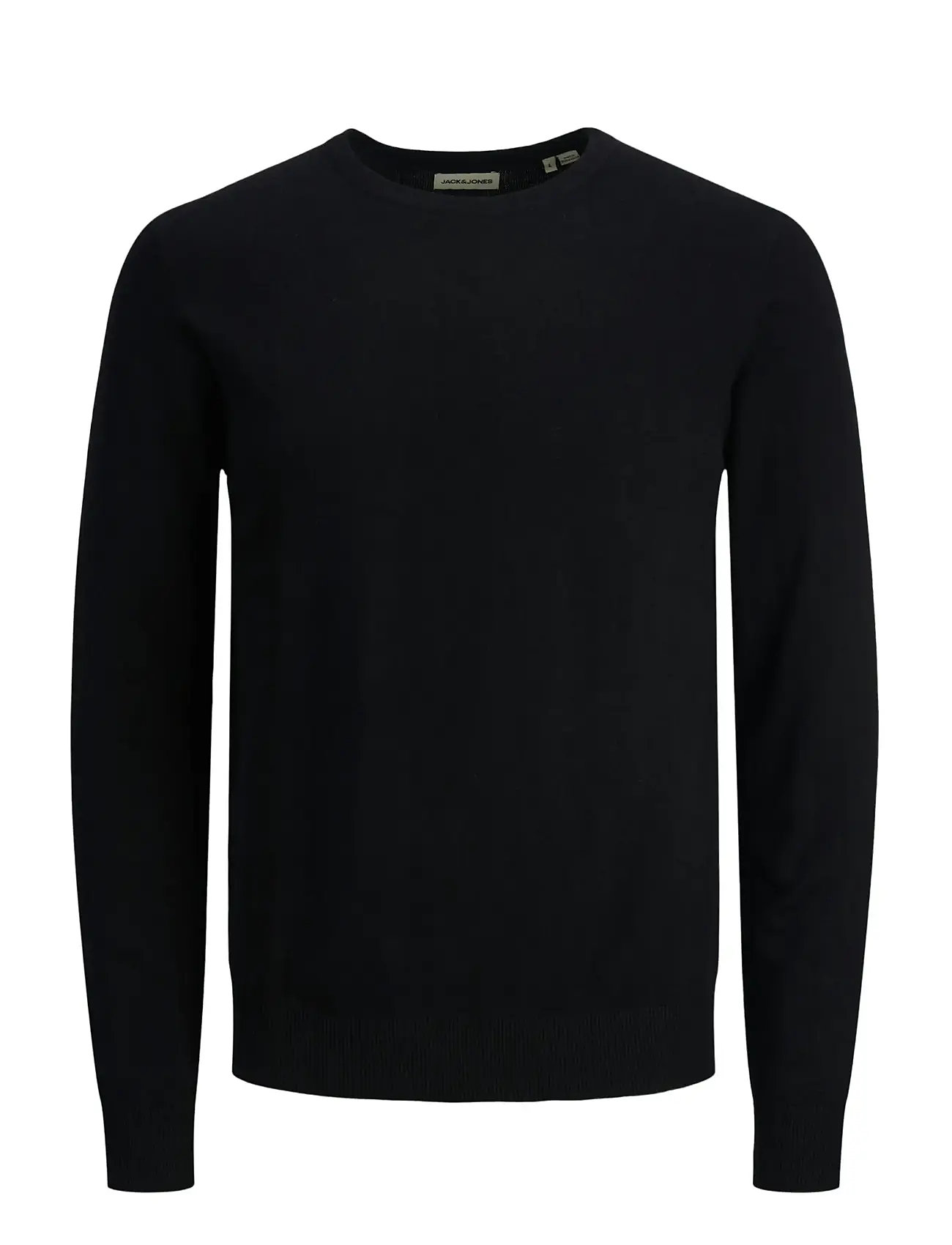 Jjeemil Knit Crew Neck Noos Black Jack & J S