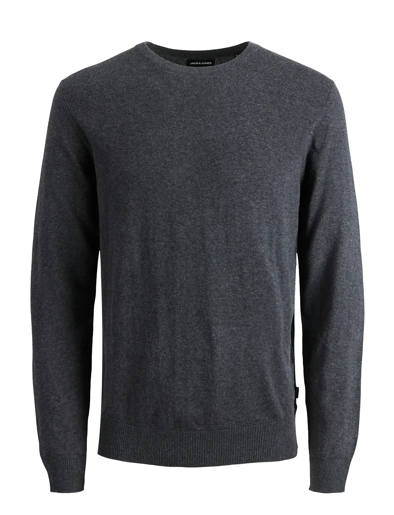 Jjeemil Knit Crew Neck Noos Grey Jack & J S 119209