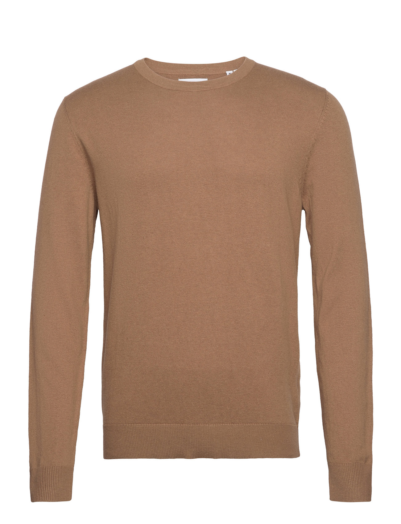 Jjeemil Knit Crew Neck Noos Brown Jack & J S