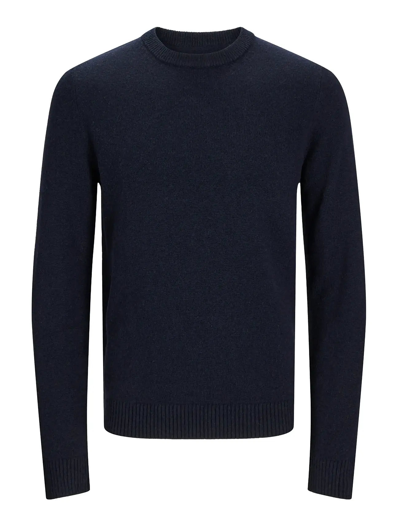 Jprcclambswool Knit Crew Neck Ln Navy Jack & J S