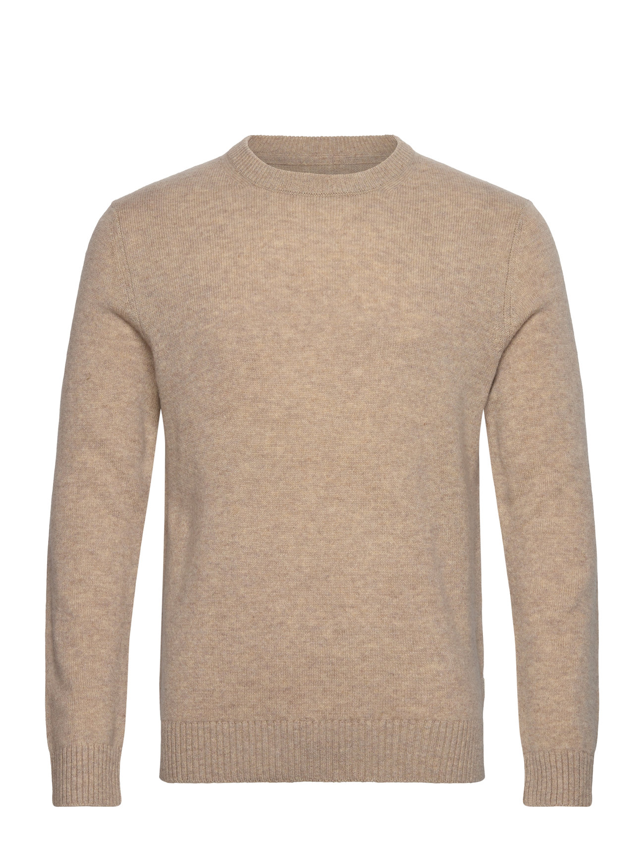 Jprcclambswool Knit Crew Neck Ln Beige Jack & J S