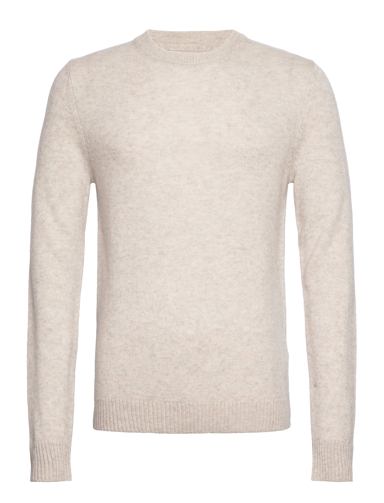 Jprcclambswool Knit Crew Neck Ln Cream Jack & J S