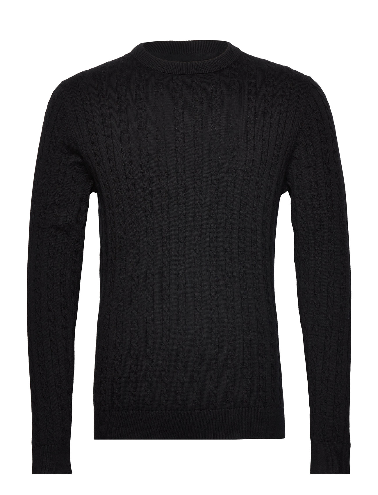 Jjcarlson Knit Crew Neck Black Jack & J S
