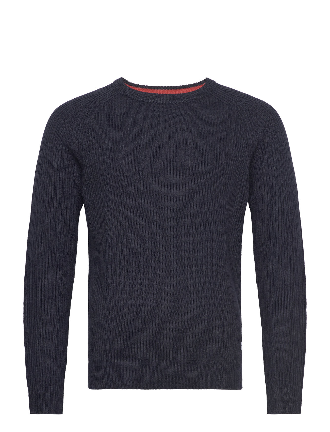 Jjpannel Knit Crew Neck Aw23 Navy Jack & J S