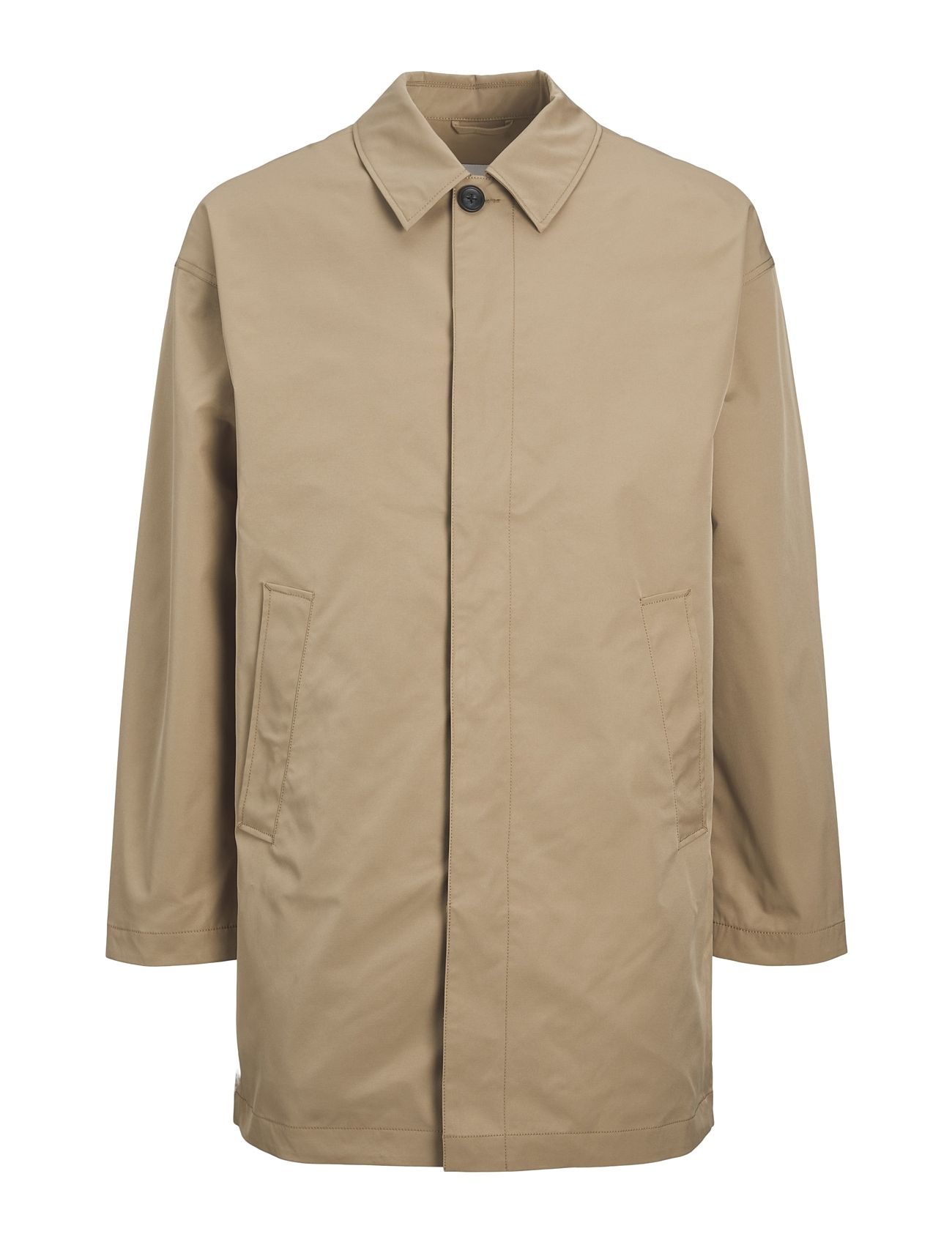 Jjecrease Mac Coat Noos Trench Coat Kåpe Brown Jack & J S