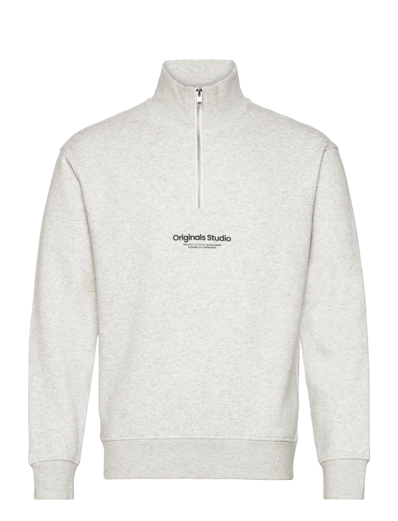 Jorvesterbro Sweat Quarter Zip Hn Noos Grey Jack & J S