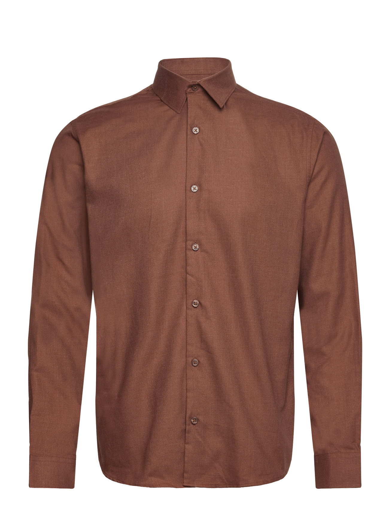 Jprblaarthur Christmas Shirt L/S Ch Ln Brown Jack & J S