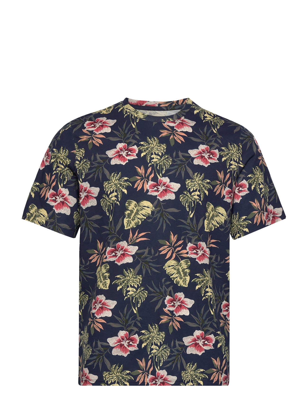 Jjchill Aop Tee Ss Crew Neck Navy Jack & J S 135192