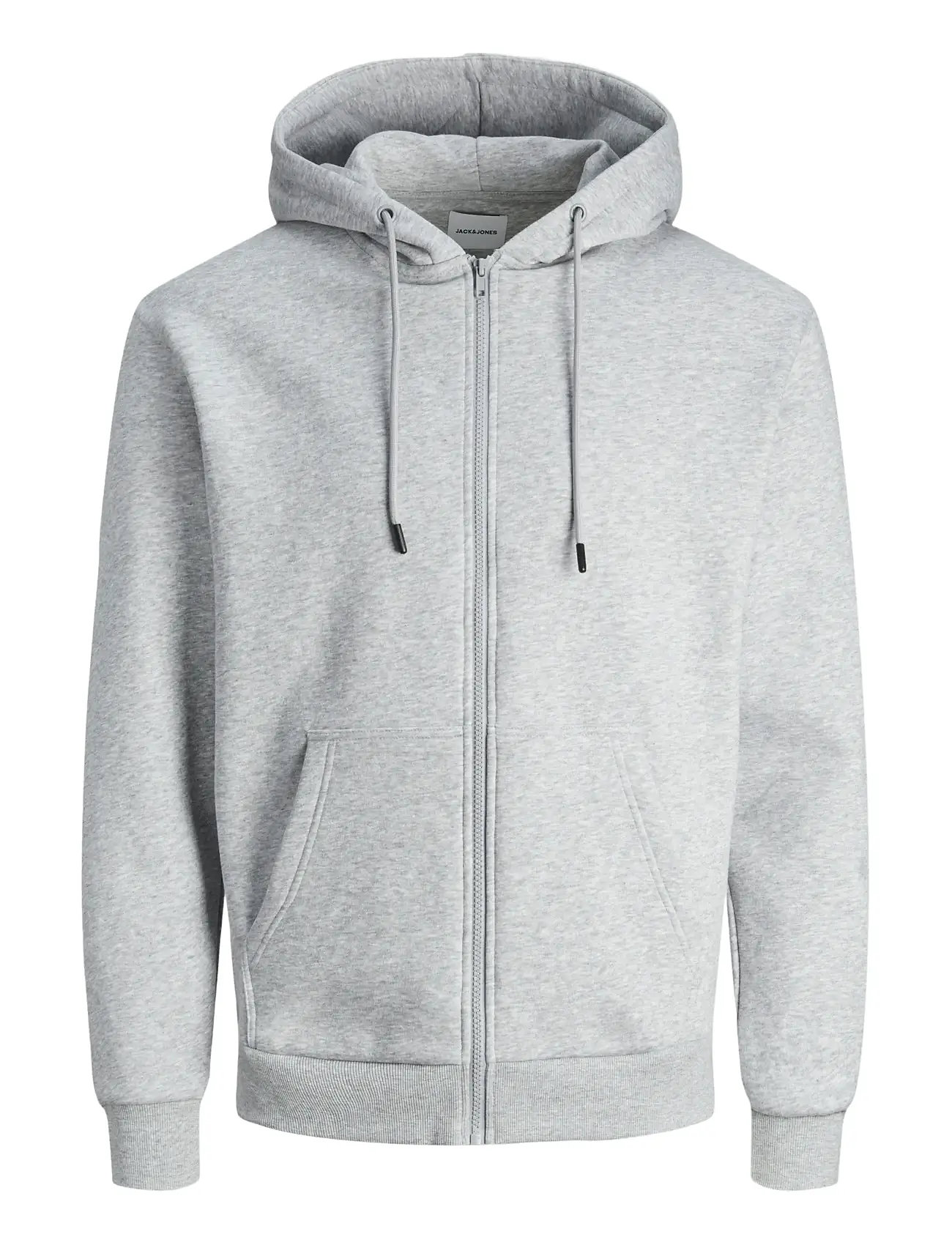 Jjebradley Sweat Zip Hood Noos Grey Jack & J S