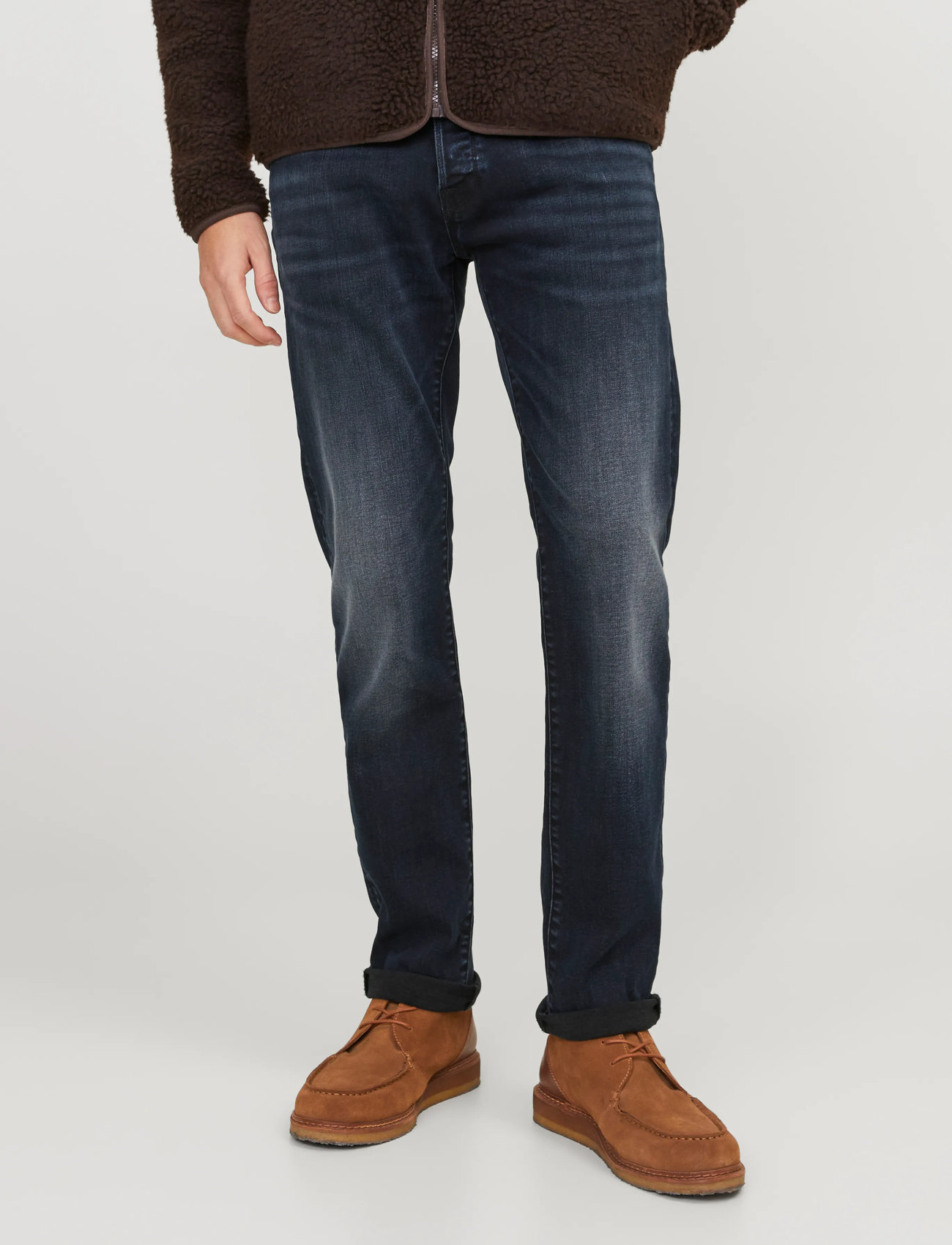 Jack & Jones Jjiglenn Jjfox 50Sps Cb 104 Noos, 32 x 32, Blue, Jeans > Smalle, Herre