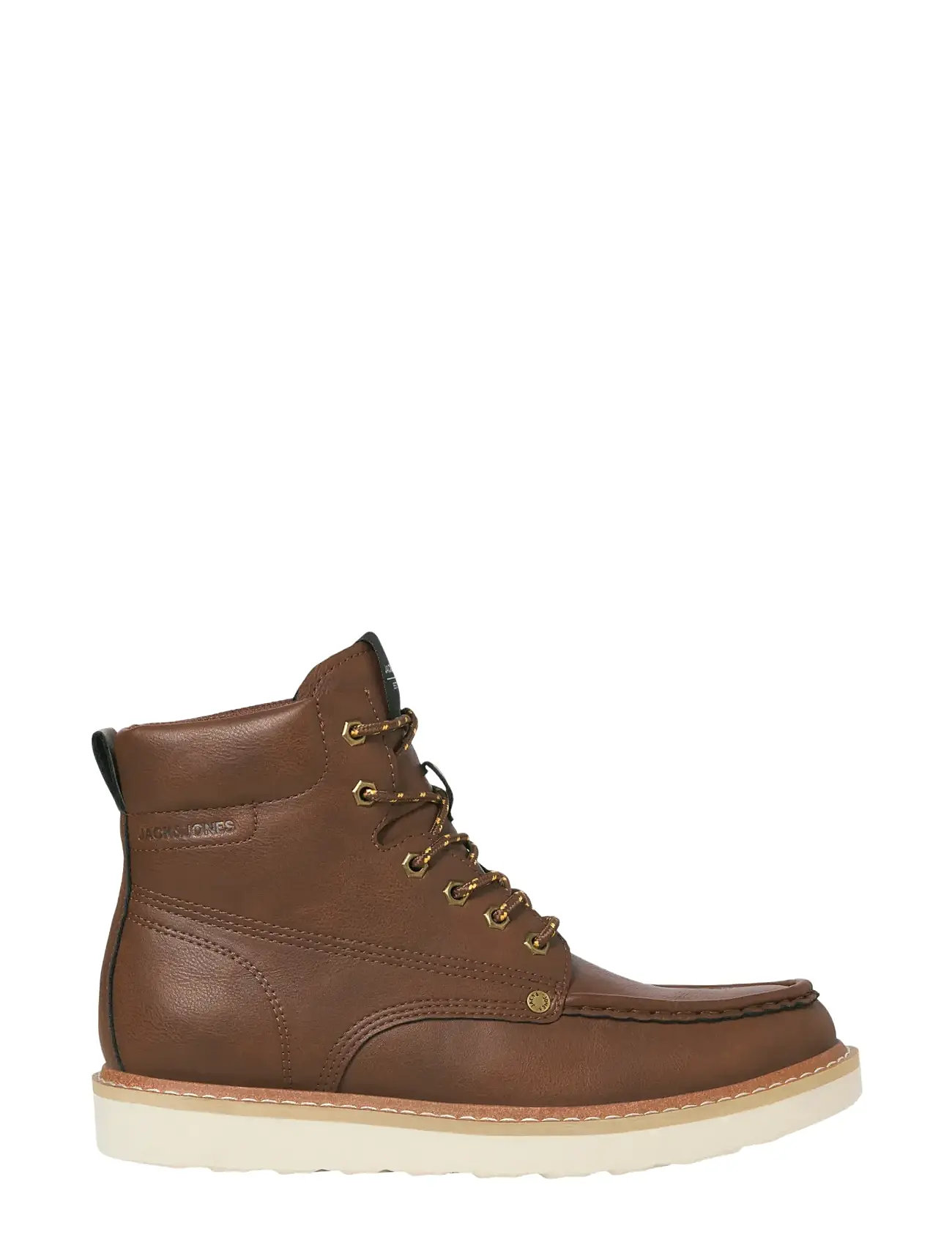 JACK & JONES Jfwarchway Pu Moc Stiefel Braun - 43 - Herren