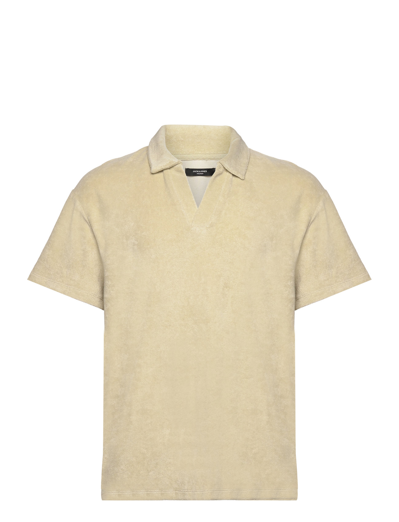 Jprbla Terry Ss Split Neck Green Jack & J S