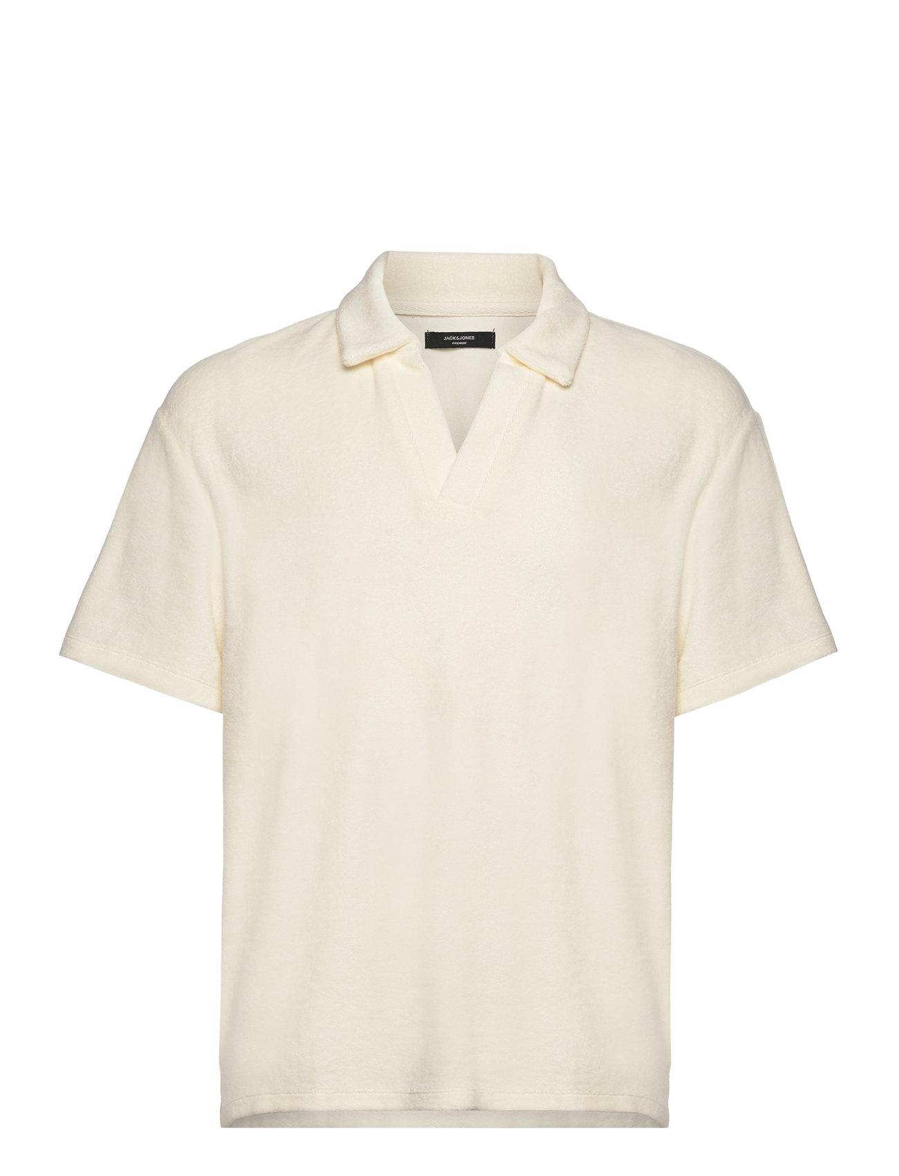 Jprbla Terry Ss Split Neck White Jack & J S