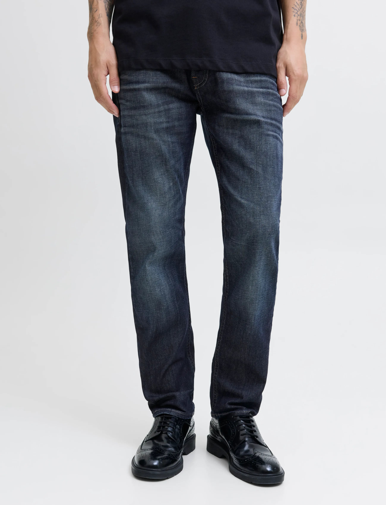 Jack & Jones Jjimike Jjoriginal Jj 156 Noos, 32 x 32, Navy, Jeans > Tapered, Herre