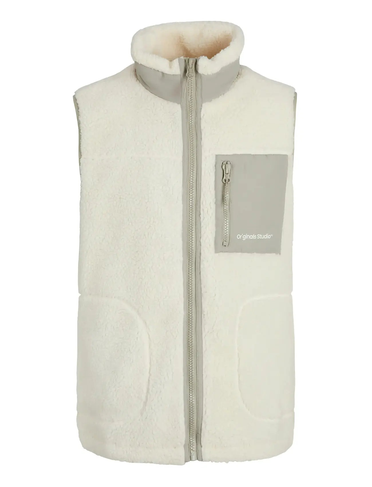JACK & JONES Jorvesterbro Teddy Bodywarmer Aw24 Noos Cream - L - Herren