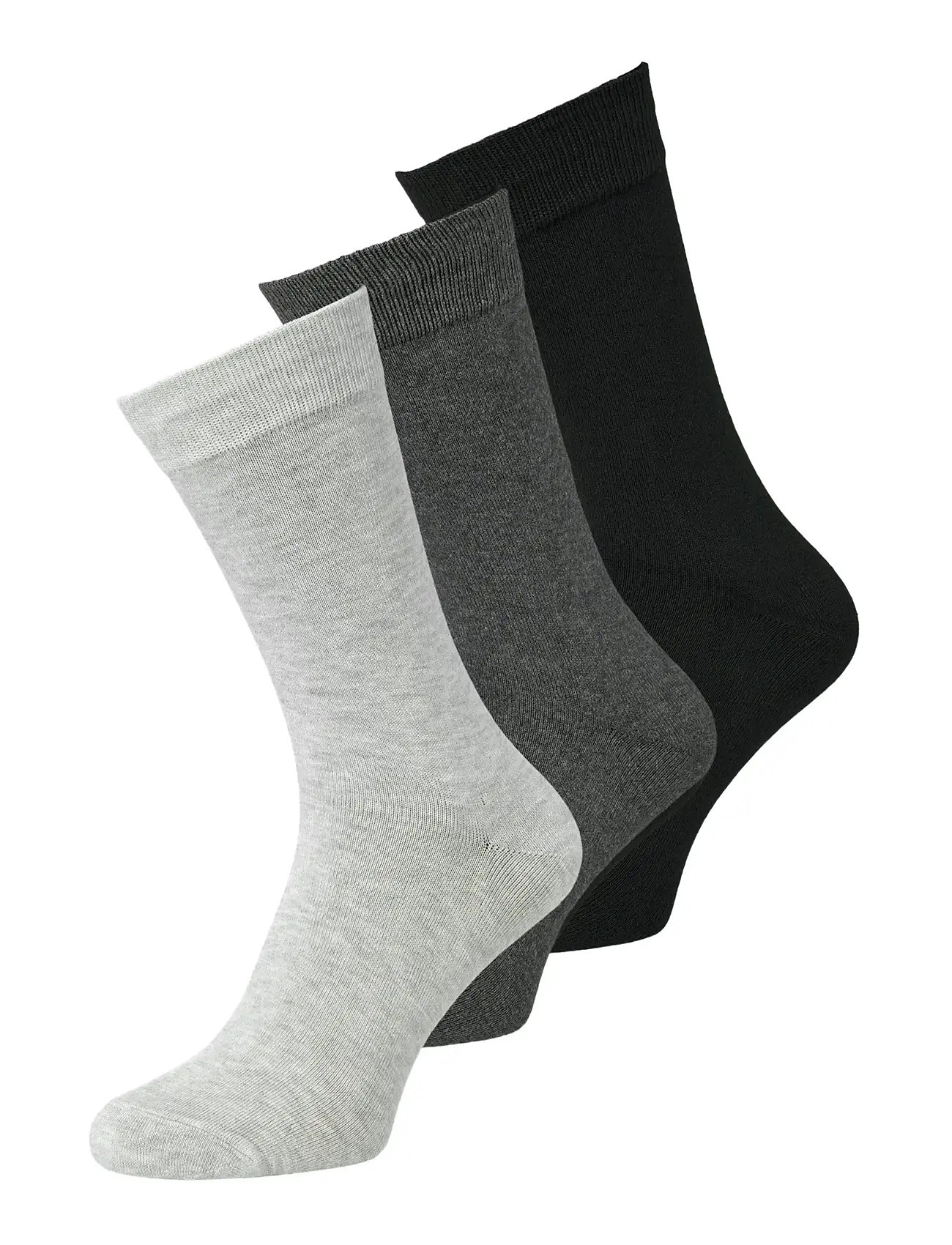 Jack & Jones Jacbasic Bamboo Sock 3 Pack Noos, One Size, Black, Sokker > Almindelige Sokker, Herre