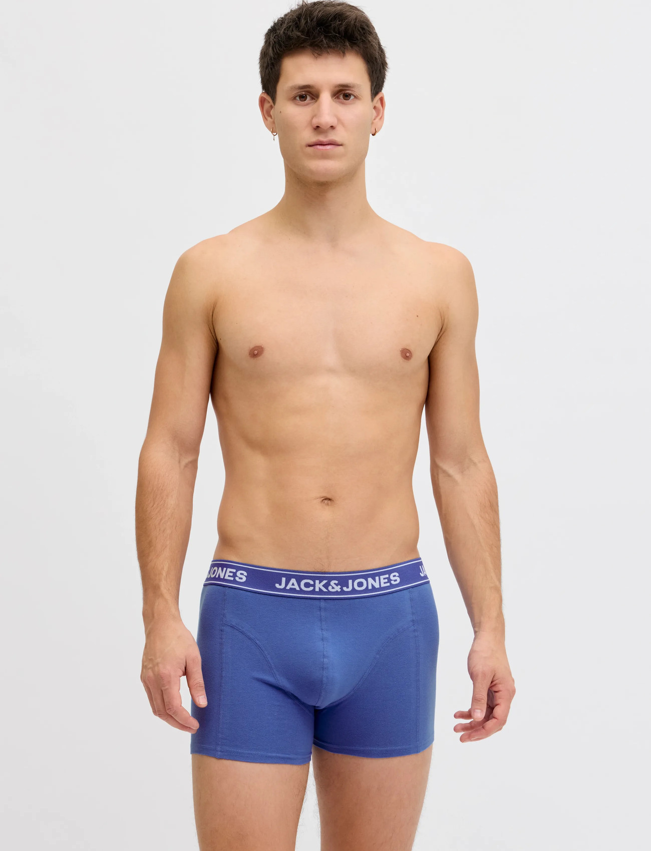 Jack & Jones Jacblack Friday Trunks 3 Pack, L, Blue, Undertøj > Boksere, Herre