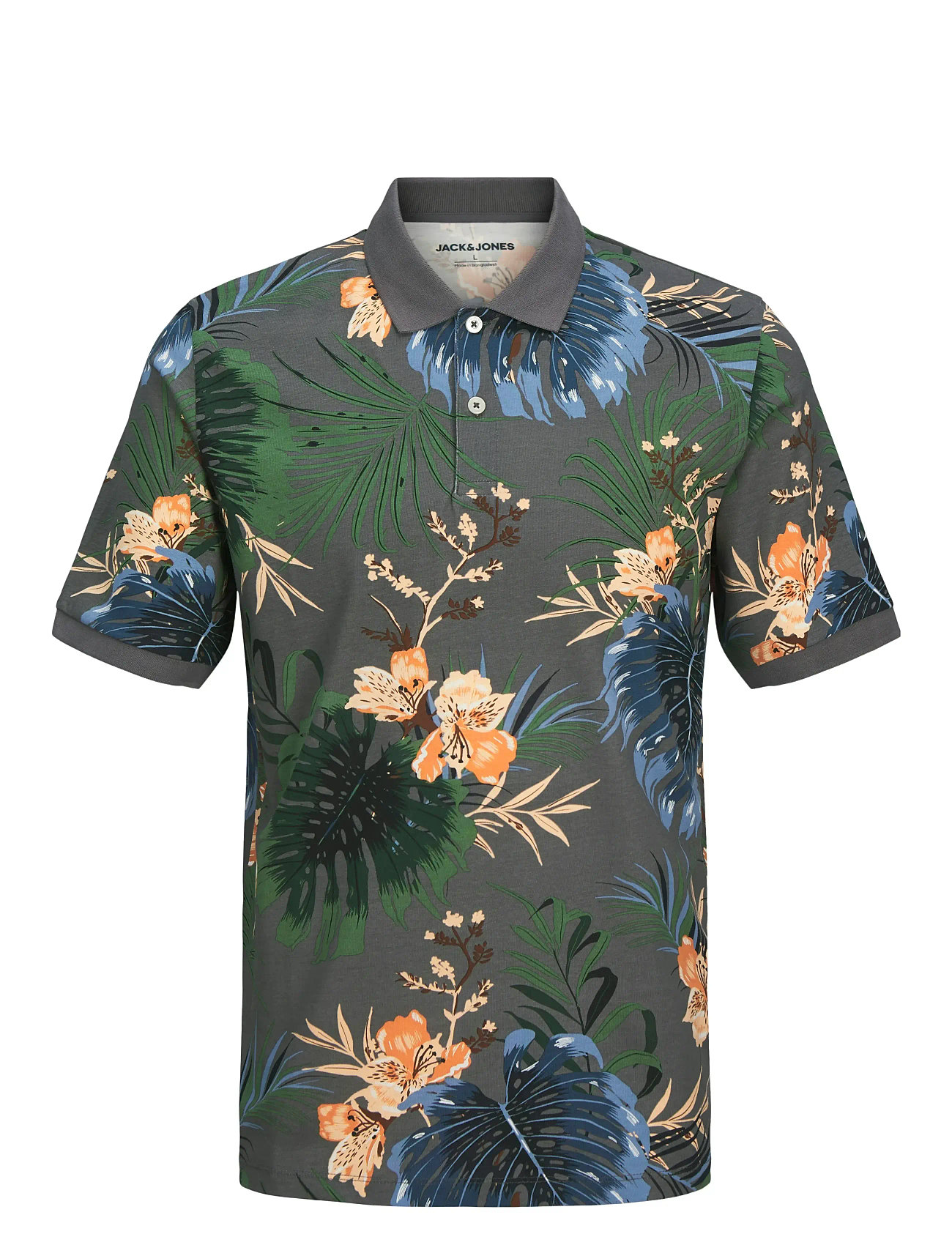 JACK & JONES Jjhawaii Aop Polo Ss Patterned - XXL - Herren