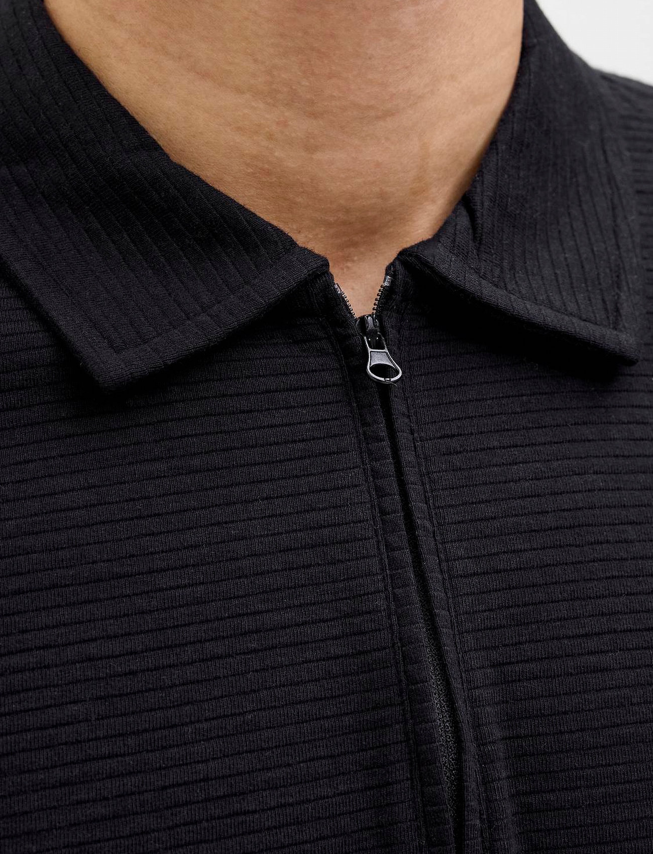 Jack & Jones Jjbenja Polo Ss, M, Black, Poloer > Kortærmede, Herre