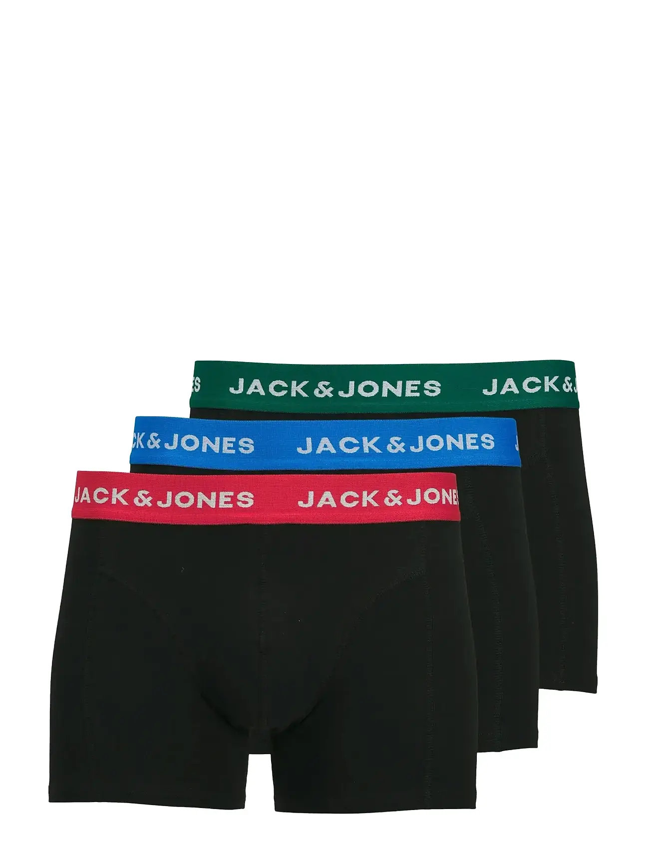 JACK & JONES Jacjoe Trunks 3 Pack Schwarz - M - Herren