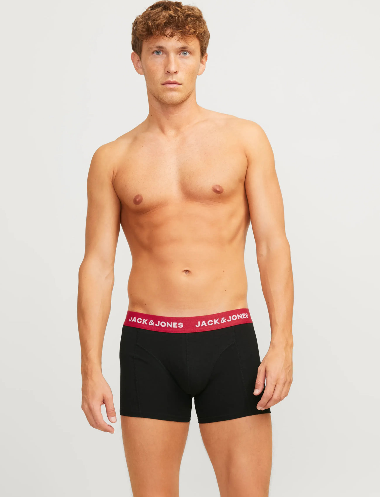 Jack & Jones Jacjoe Trunks 3 Pack, XL, Black, Undertøj > Boksere, Herre
