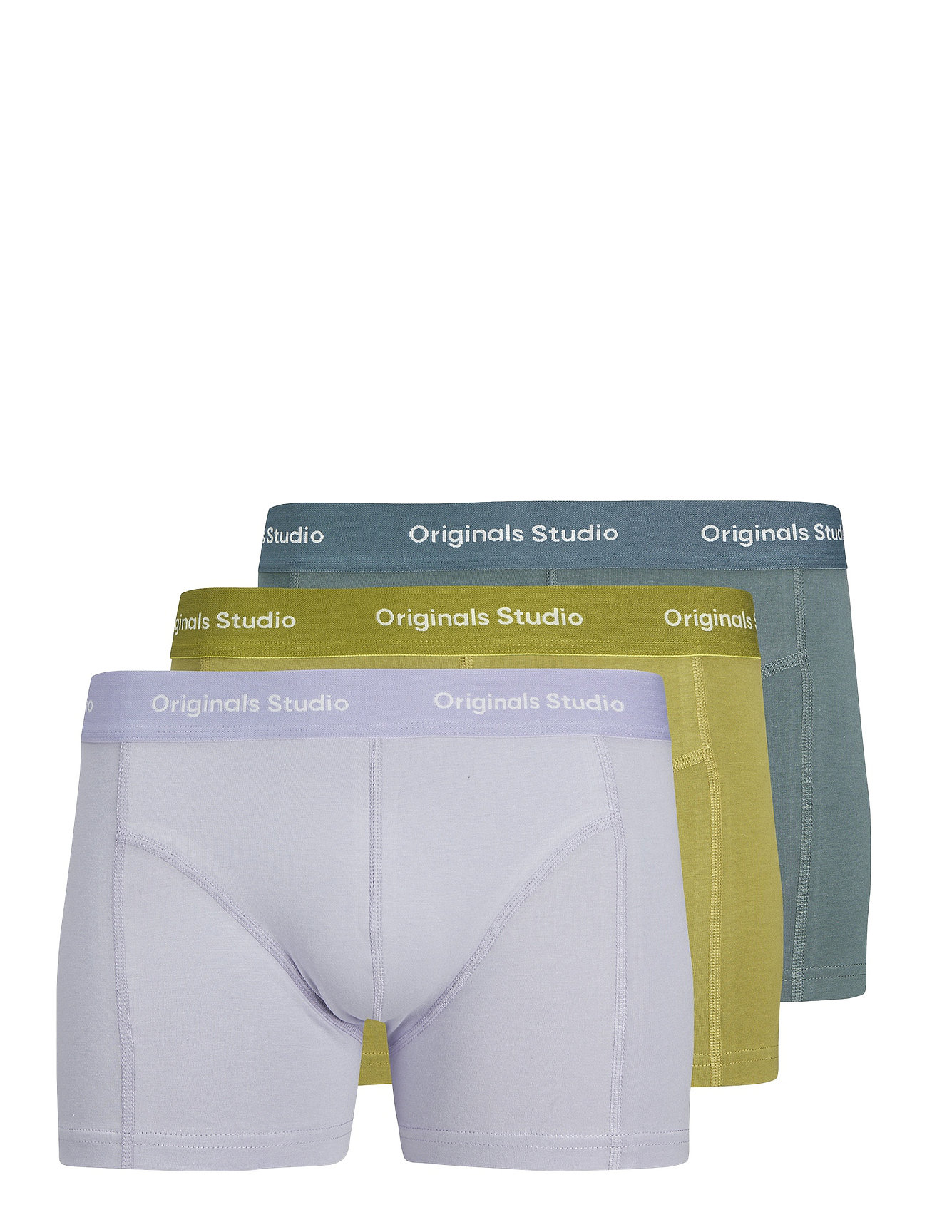 Jacvesterbro Solid Trunks 3 Pack Noos Boksershorts Blue Jack & J S