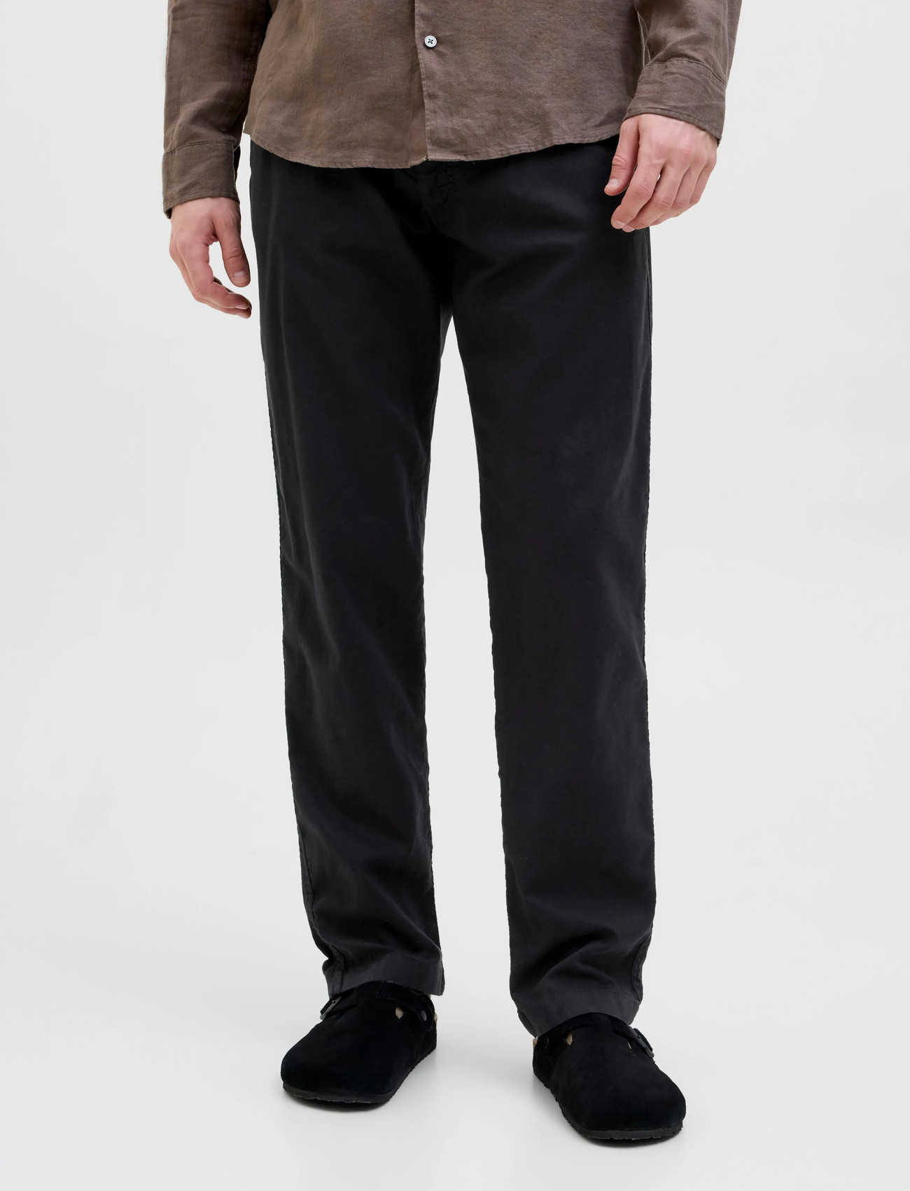 Jack & Jones Jpstkane Hybrid Bondi Jogger Sn, M, Black, Bukser > Chinos, Herre