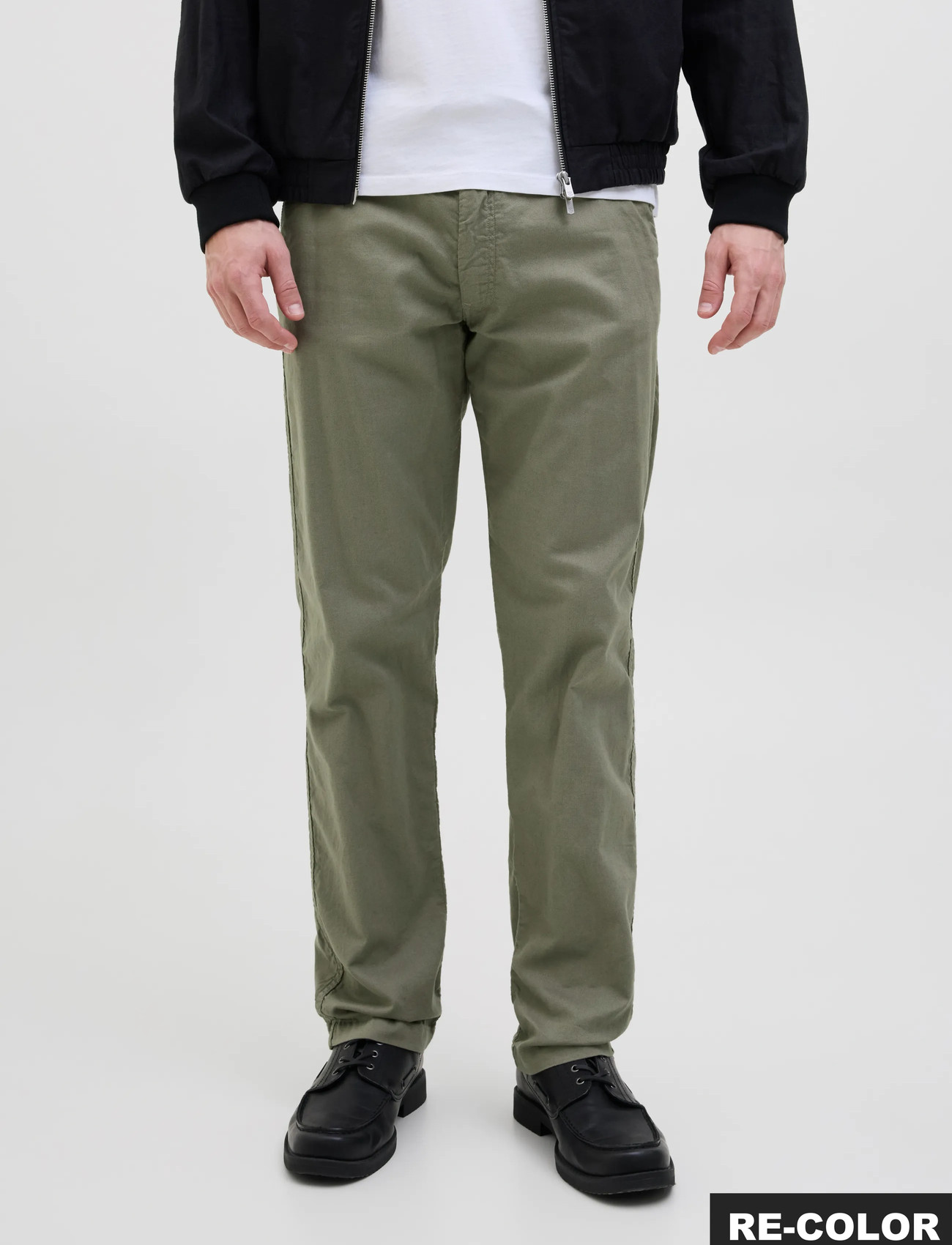 Jack & Jones Jpstkane Hybrid Bondi Jogger Sn, L, Khaki green, Bukser > Chinos, Herre