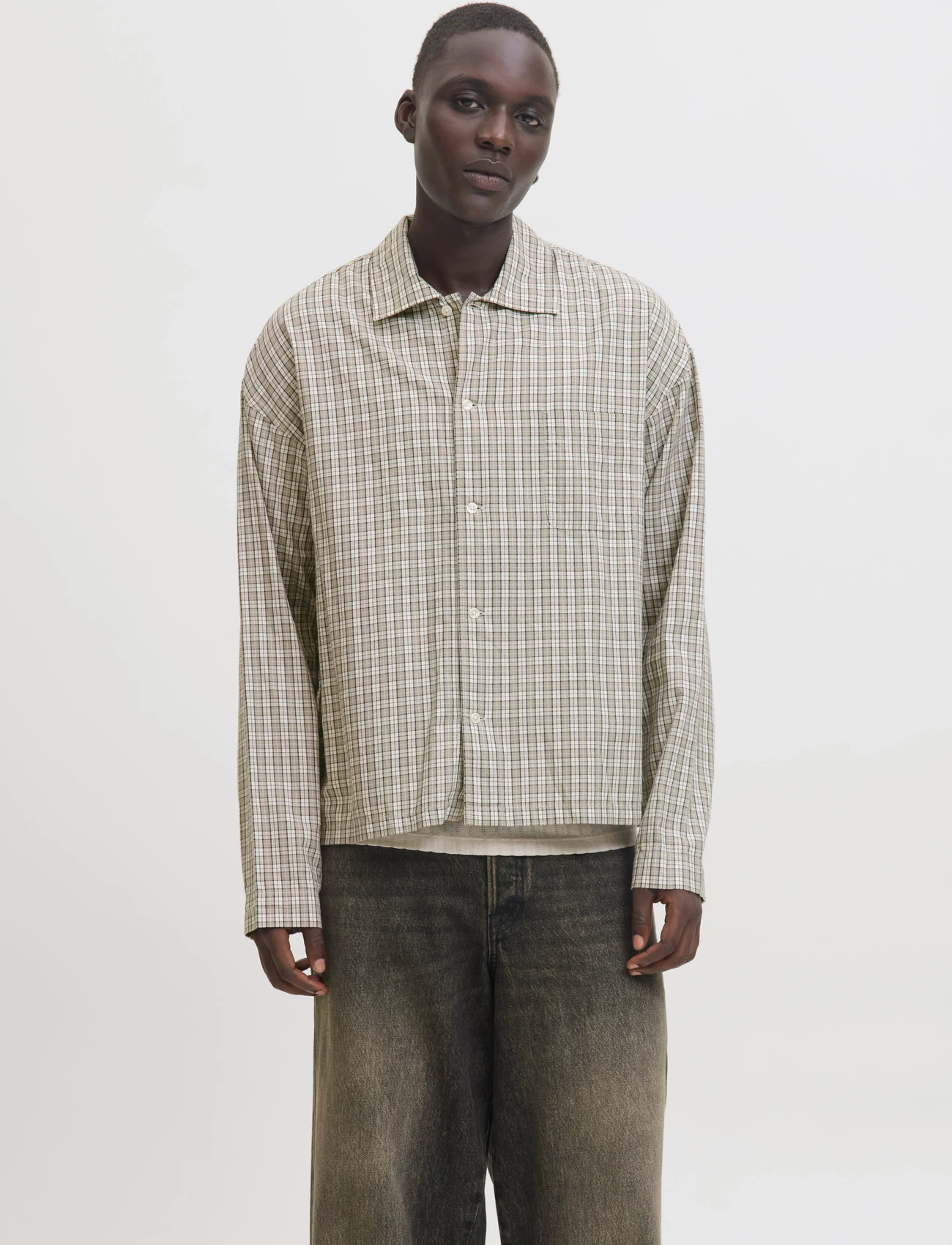 Jack & Jones Joraustin Clean Check Shirt Ls Sn, XXL, Multi/patterned, Shirts > Checkered Shirt, Herre