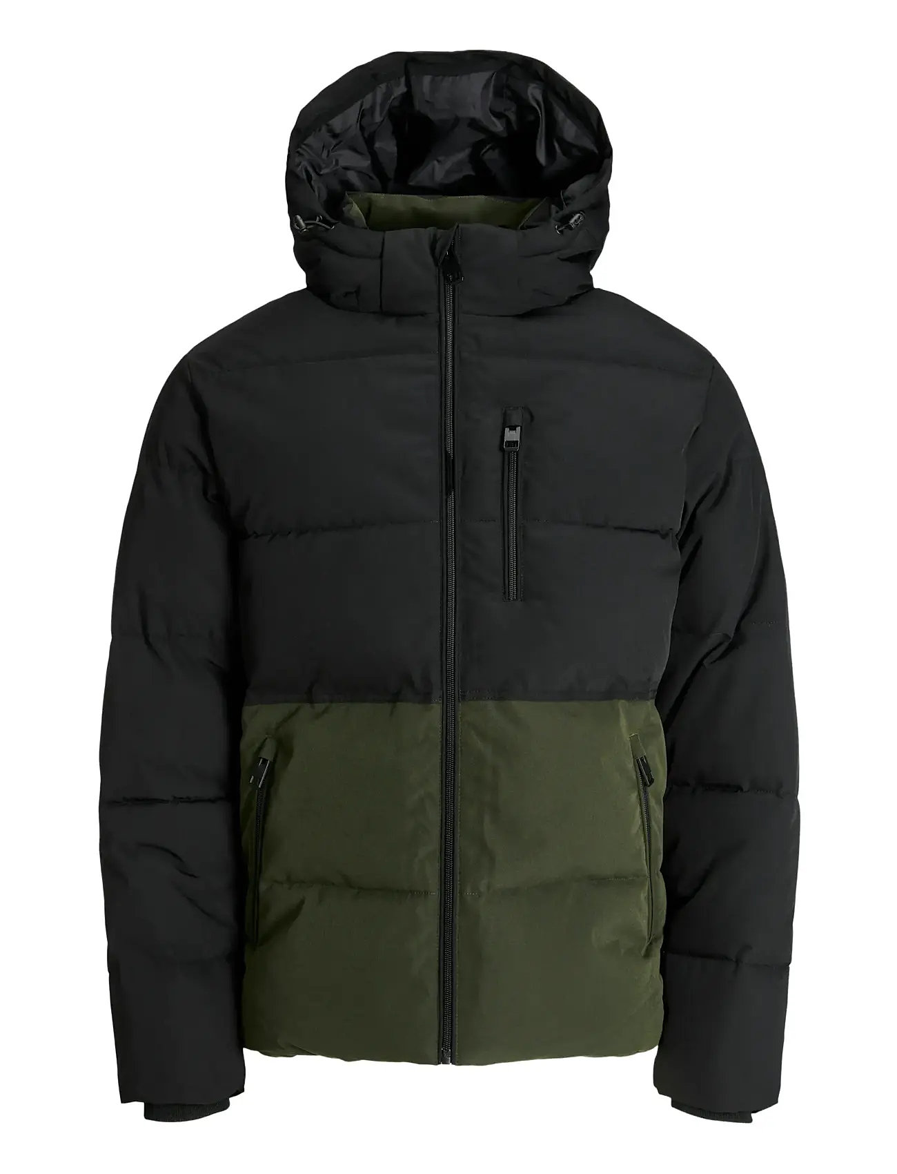 JACK & JONES Jjeowen Puffer Sn Khaki - L - Herren