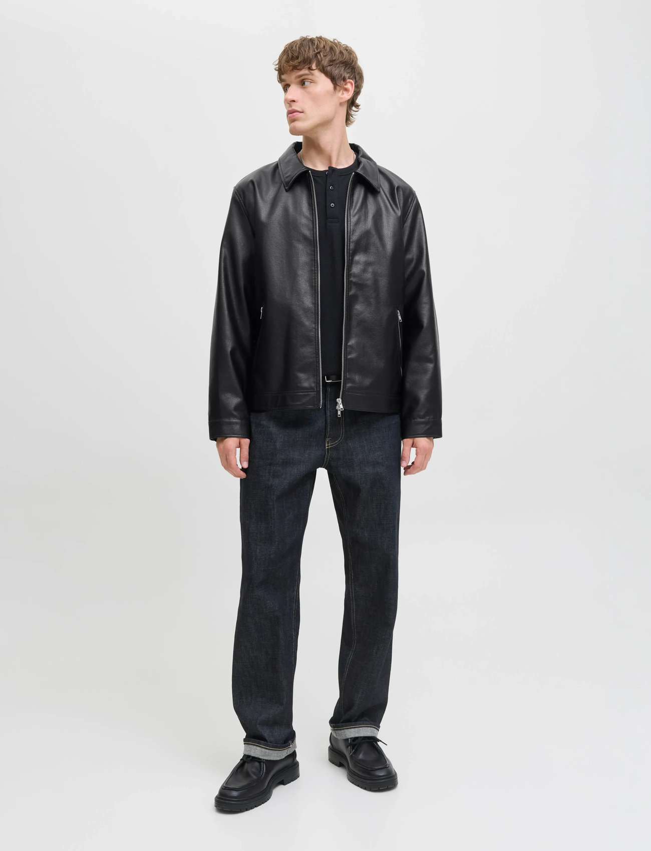Jack & Jones Jjecasablanca Pu Jacket Noos - 59.99 €. Buy Leather
