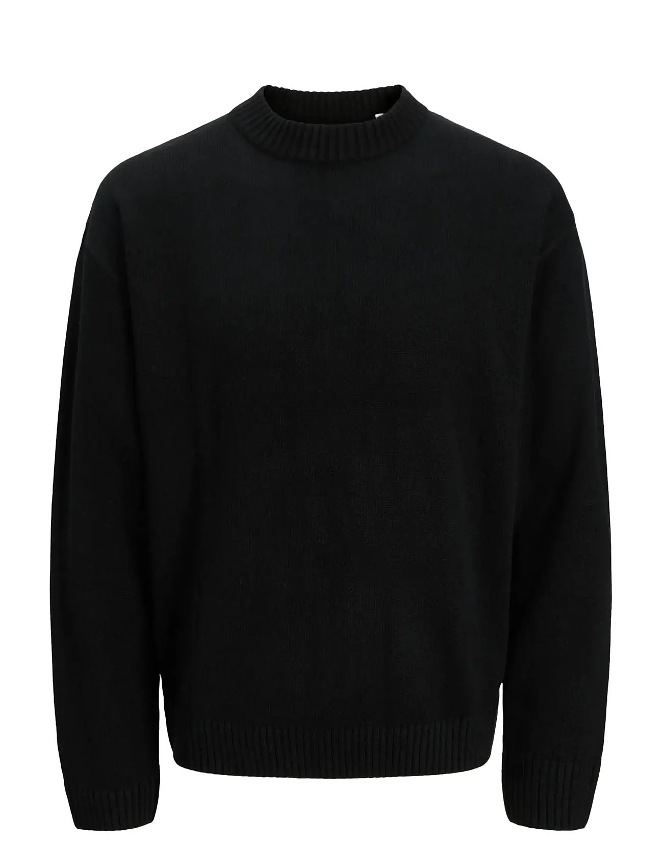 JACK & JONES Jjeurban Jack Knit Crew Neck Sn Schwarz - L - Herren