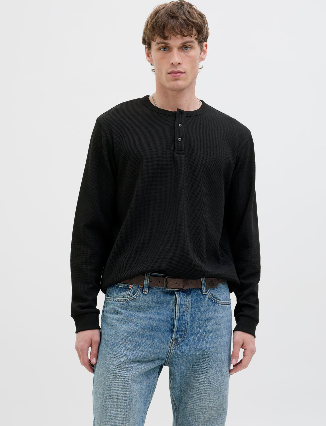 L'Appartement【GOOD GRIEF!】 HENLEY NECK Buy Men's T Shirts Henley Online | Next Romania