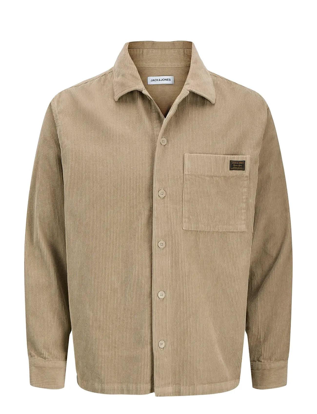JACK & JONES Jjcorduroy Overshirt L/S Beige - XS - Herren