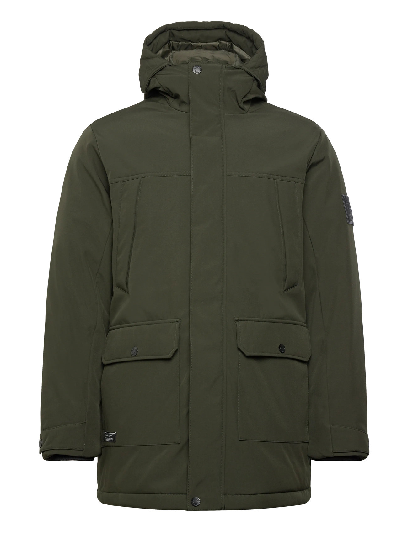 JACK & JONES Jjfinn Softshell Parka Grün - L - Herren