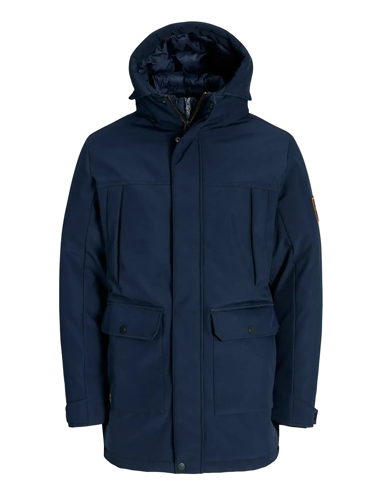JACK & JONES Jjfinn Softshell Parka Navy - XXL - Herren