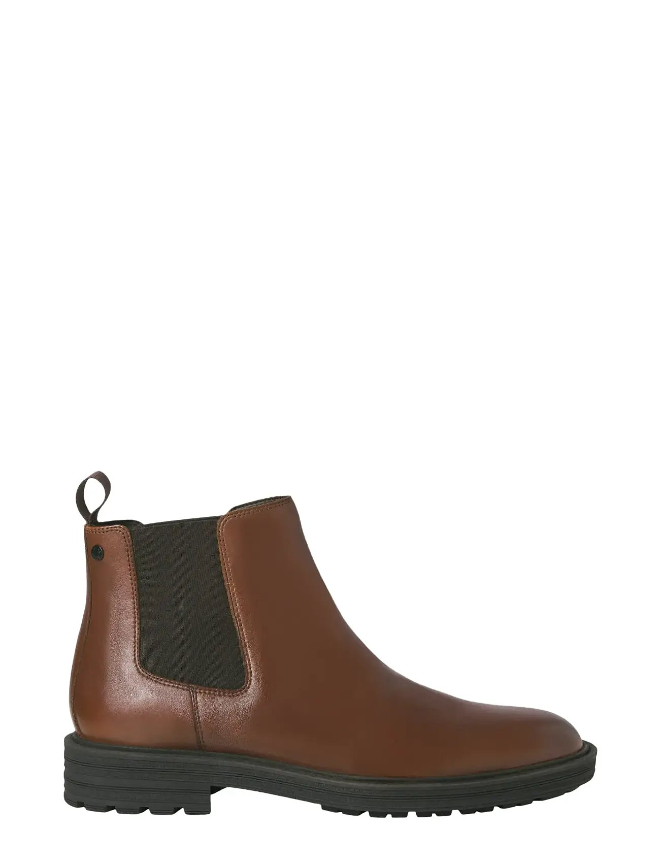 JACK & JONES Jfwhoskins Leder Chelsea Sn Braun - 42 - Herren