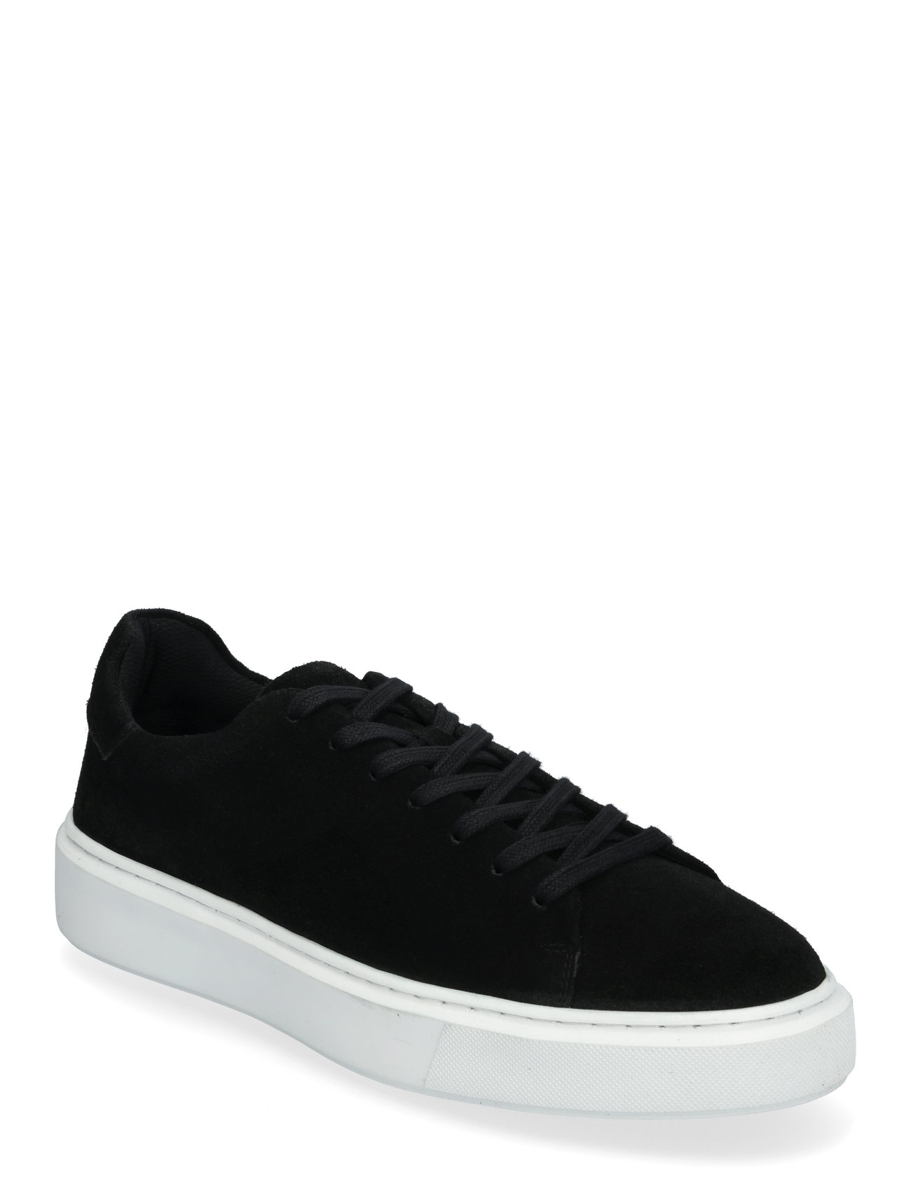 Jfwstockholm Leather Sneaker Noos Lave Sneakers Black Jack & J S