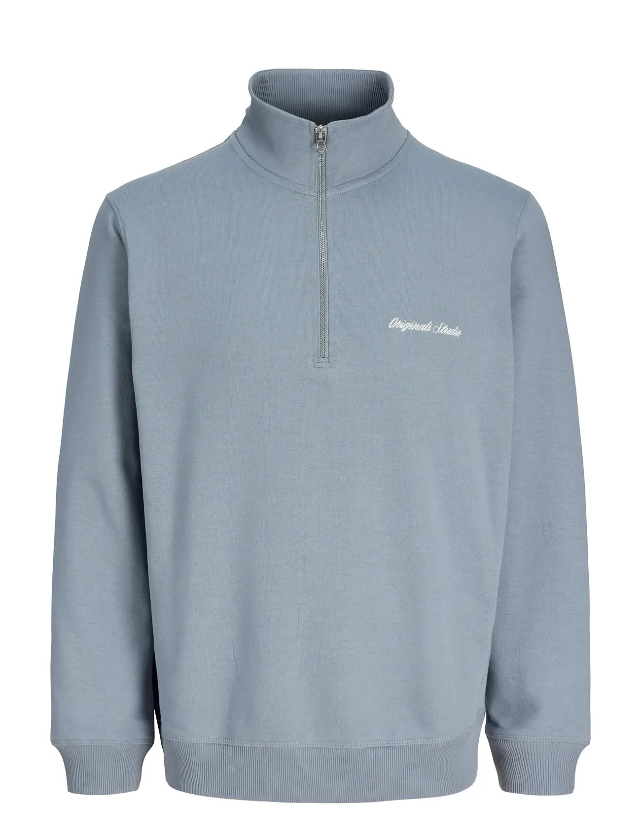 JACK & JONES Jornorrebro Emb Sweat High Neck Noos Blau - L - Herren