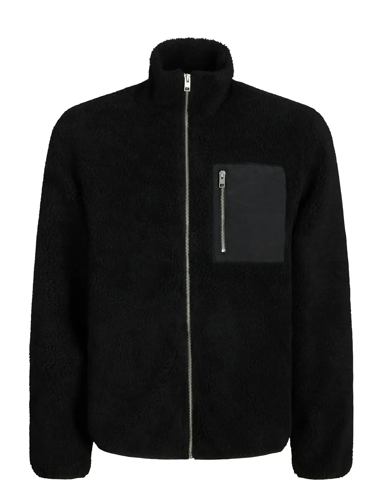 JACK & JONES Jjbradley Teddy Jacke Schwarz - M - Herren