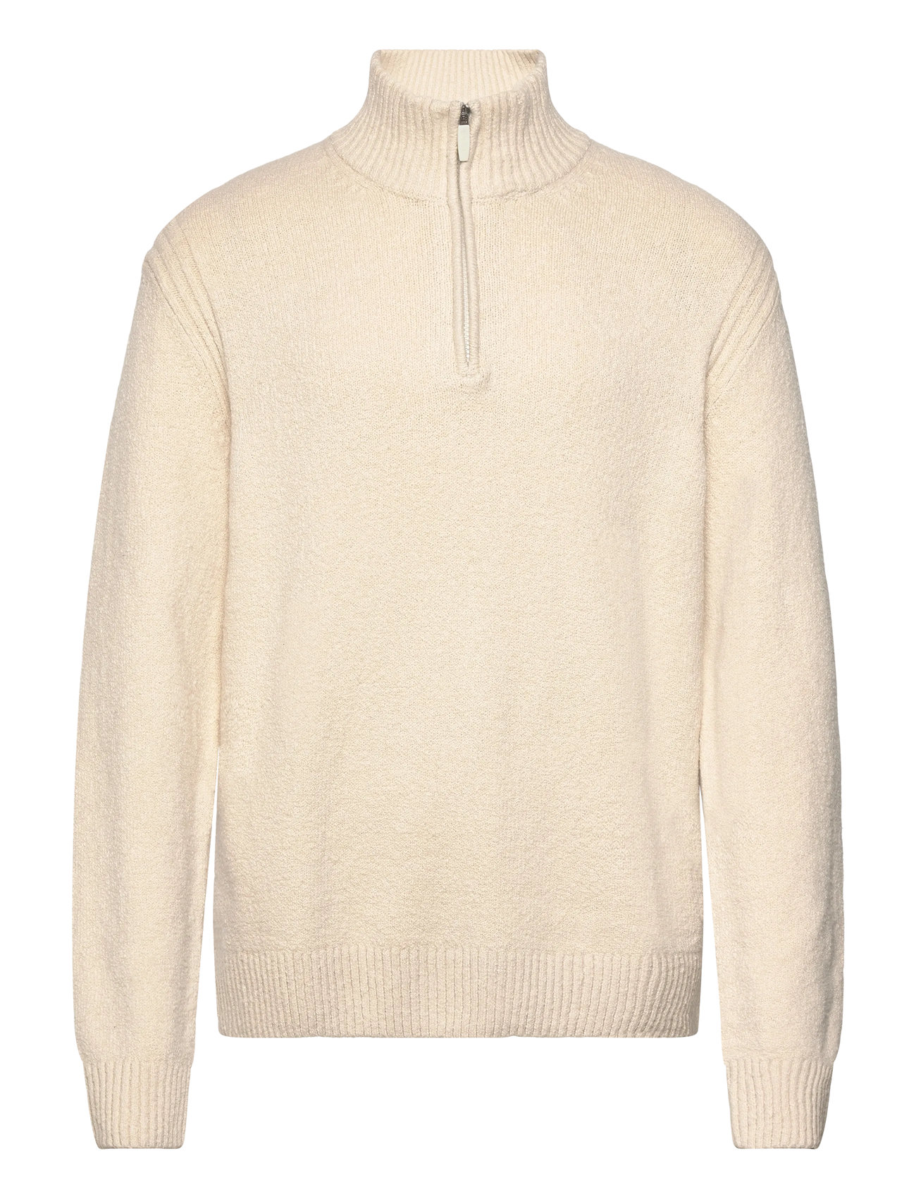 JACK & JONES Jcopoint Knit Boucle Bf Pack Cream - M - Herren