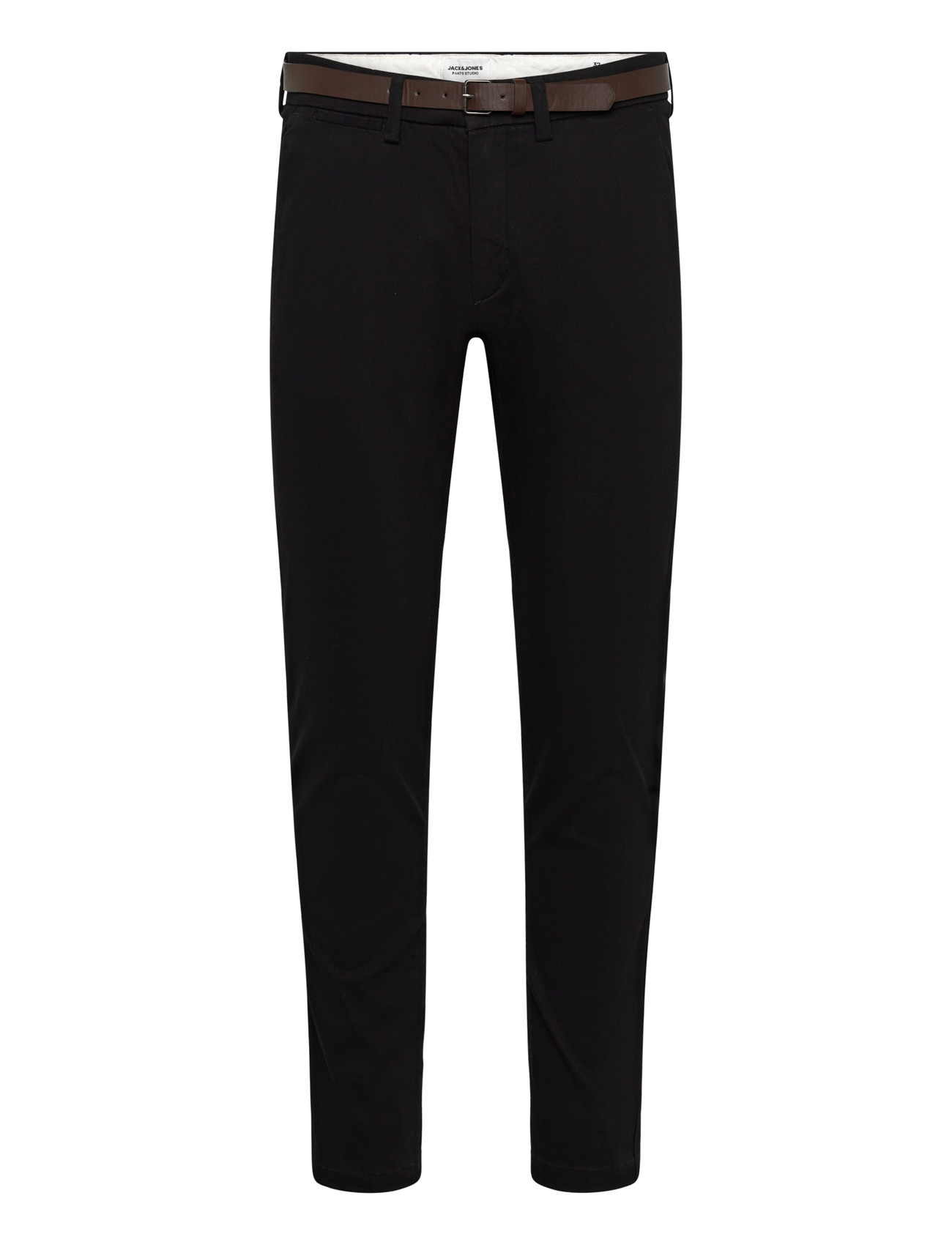 JACK & JONES Jpstmarco Adam Belted Chino Schwarz - 30x30 - Herren